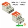 Imagem de Kit Conector Wago 832-1103-1203 Macho E Femea 0,75mm a 25mm