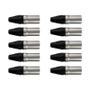Imagem de Kit Conector Xlr Macho Wc 1013 (10un) Wireconex