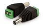Imagem de Kit Conectores Plug P4 Macho Com Borne Ligar Camera - 10 Und