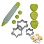 Imagem de Kit Confeiteiro com 50 Sacos de Confeitar + 3 Bicos + Forminhas