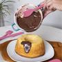 Imagem de Kit Confeiteiro com Utensílios E Formas Rosa - 6 pçs Oikos