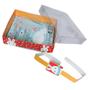 Imagem de Kit Confeiteiro para Meio Ovo 100g Completo Doçura de Páscoa Vermelho Carber un