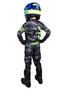 Imagem de Kit Conj. Motocross Infantil Camuflado + Colete + Joelheira