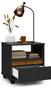 Imagem de Kit Conjunto 2 Mesa De Cabeceira Mudo Box Retro Quarto Cama Várias Cores