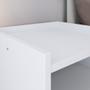 Imagem de Kit Conjunto 2 Mesa De Cabeceira Mudo Retro Estilo Concha Quarto Cama Várias Coreas