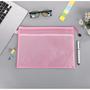 Imagem de Kit Conjunto 3 Bolsas nécessaire transparente com zíper clássica.
