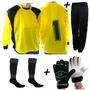 Imagem de Kit Conjunto 4x1 Calca Goleiro amr Infantil - TRB