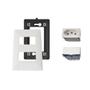 Imagem de Kit Conjunto 4x2 Tomada 20A Interruptor Paralelo Pial Plus+