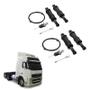 Imagem de Kit Conjunto Bolsa Pneumatica Cab Volvo Fh 2004-2010 Es Tras