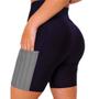 Imagem de Kit Conjunto Camiseta Blusinha DRY + Short Leg Legging COM BOLSOS Corrida Academia Fitness 636