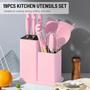 Imagem de Kit  conjunto  com 19 utensílios de cozinha em silicone