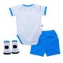 Imagem de Kit Conjunto Grêmio Body Shorts e Meia Oficial