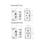 Imagem de Kit Conjunto Interruptor 4x2  1 Tecla Simples 10A + 1 Tomada 10A 250V