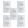 Imagem de Kit Conjunto Interruptor 4x2  2 módulos 2P+T 10A 250V