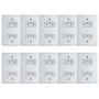 Imagem de Kit Conjunto Interruptor 4x2  2 módulos 2P+T 20A 250V