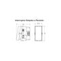 Imagem de Kit Conjunto Interruptor 4x2  2 Teclas Simples 10A 250V