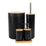 Imagem de Kit Conjunto Para Banheiro Com 5 Peças Bambu Life  Nobre