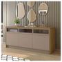 Imagem de Kit Conjunto Sala de Estar Home Buffet Mesa Vectro Caemmun