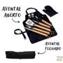 Imagem de Kit Conjunto Talheres Com 8 Peças Inox Com Avental e Luva