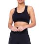 Imagem de KIT conjunto TOP ALÇA MÉDIA bojo + CALÇA LEGGING REDINHA Feminino Academia Corrida Fitness 700