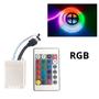 Imagem de kit Controle Controlador Para Fita Led Rgb 5050 / 3528 com 24 Teclas