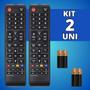 Imagem de Kit Controle Remoto Compatível Com Samsung Botão Smart Hub - Escolha Seu Kit