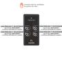 Imagem de Kit Controle Remoto para Ventilador Parede - 3 Ventiladores - NeoFan3000 3V