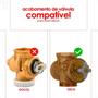 Imagem de Kit conversor valvula deca max 4916.c.112.duo p/ hydra duo cromado