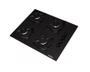 Imagem de Kit Cooktop 4 Bocas preto  + Coifa depurador exaustor Nardelli 90cm Vermelho