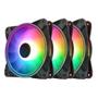 Imagem de Kit Cooler Deepcool Fan Cf-120 Rgb 120Mm Com 3 Unidades