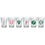 Imagem de Kit Copo Americano 190ml Com 6 Palmeiras Futebol Allmix