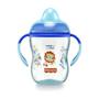 Imagem de Kit Copo de treinamento Bico Semirrígido azul + Copo com Canudo First Moments Fisher Price - BB1014K