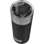 Imagem de Kit Copo Termico com Tampa e Canudo Coleman 600ML - Preto/Vermelho