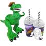 Imagem de Kit Copo Toy Story Buzz Lightyear + Dino Rex que Anda com Som