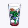 Imagem de Kit copo vidro incan 500 ml + lata cofre vingadores - marvel