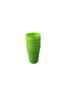 Imagem de Kit copos 350ml com 6 peças verde micromax