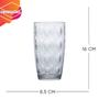 Imagem de Kit Copos Acrílico Cristal Resistente Cozinha 650 ML c/ 6 Pç