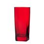Imagem de Kit Copos de Vidro 320ml 3 Vermelho / 3 Transparente Texas