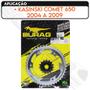 Imagem de Kit Coroa E Pinhão Kasinski Comet 650 2004 A 2009 Durag