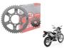 Imagem de Kit Coroa E Pinhao Vaz Aço 1045 Honda Nxr 125 150 Bros