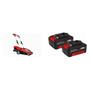 Imagem de Kit Cortador de Grama À Bateria Ge-cm 36/37 Li-solo Einhell com Kit Bateria Power X-change 2 Unidade Preto