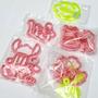 Imagem de Kit Cortadores Pasta Americana Lilo e Angel Stitch Flor Hibisco