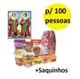 Imagem de Kit Cosme E Damião Com 900 Doces + saquinhos p/ 100 pessoas