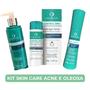 Imagem de Kit Cosmobeauty 3 Produtos Skin Care Acne e Oleosa