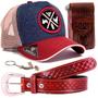 Imagem de Kit Cowboy Oferta Boné Rodeio Capa Celular + Cinto Country