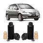Imagem de Kit Coxim Batente Coifa Dianteiro Honda Fit 2003 2004 2005