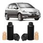 Imagem de Kit Coxim Batente Coifa Dianteiro Honda Fit 2003 2004 2005