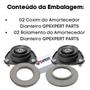 Imagem de Kit coxim c/rolamento batente coifa amortecedor dianteiro airtrek 2003 2004 2005 2006 2007 2008