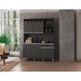 Imagem de Kit Cozinha Compacta 130 cm Com 6 Portas e 1 Gaveta Alice