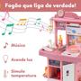 Kit Cozinha De Brinquedo Infantil Completa Solta Água E Som - ATENTU Imagem de Kit Cozinha De Brinquedo Infantil Completa Solta Água E Som